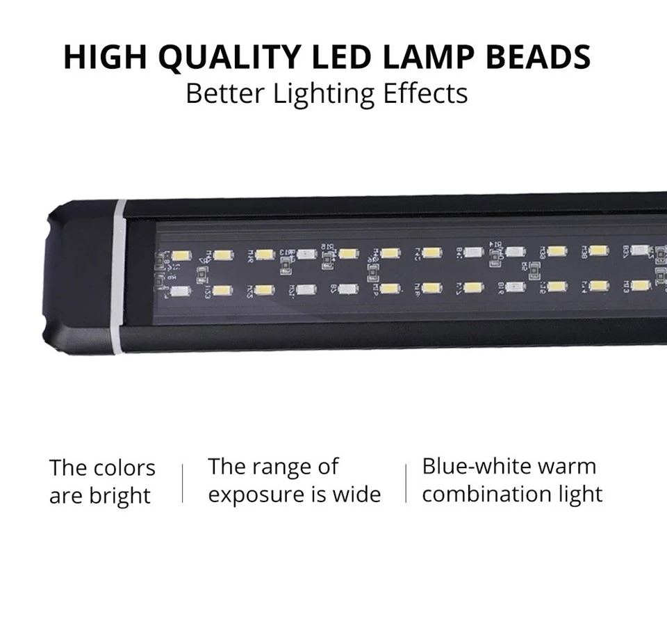 Full Spectrum Aquarium LED Strip Light With Automatic Timer manufacturers